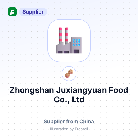 Zhongshan Juxiangyuan Food Co., Ltd – summary card, no photo uploaded yet