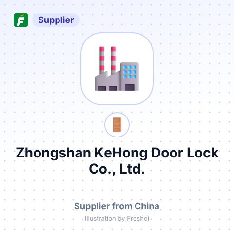 Zhongshan KeHong Door Lock Co., Ltd. – summary card, no photo uploaded yet