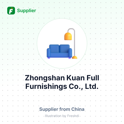 Zhongshan Kuan Full Furnishings Co., Ltd. – summary card, no photo uploaded yet