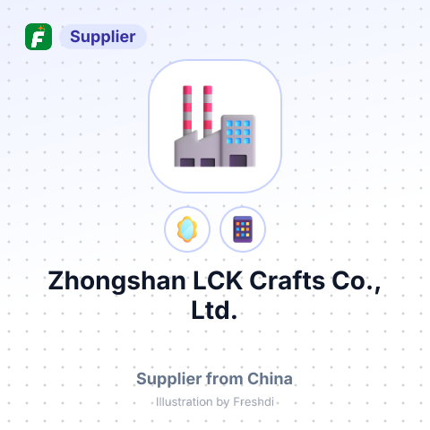 Zhongshan LCK Crafts Co., Ltd. – summary card, no photo uploaded yet