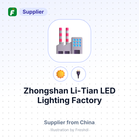 Zhongshan Li-Tian LED Lighting Factory – summary card, no photo uploaded yet