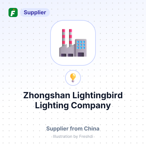 Zhongshan Lightingbird Lighting Company – summary card, no photo uploaded yet