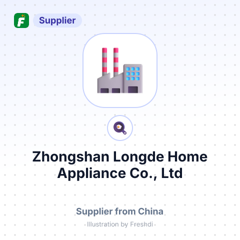 Zhongshan Longde Home Appliance Co., Ltd – summary card, no photo uploaded yet