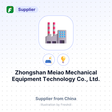 Zhongshan Meiao Mechanical Equipment Technology Co., Ltd. – summary card, no photo uploaded yet