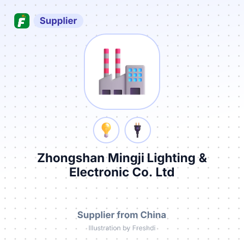 Zhongshan Mingji Lighting & Electronic Co., Ltd – summary card, no photo uploaded yet