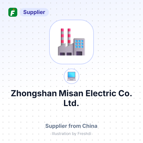 Zhongshan Misan Electric Co.,Ltd. – summary card, no photo uploaded yet