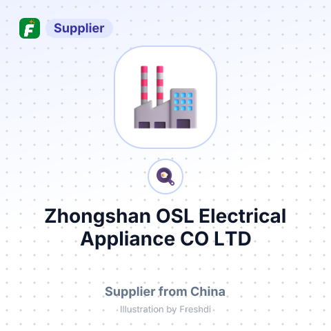 Zhongshan OSL Electrical Appliance CO LTD – summary card, no photo uploaded yet