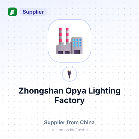 Zhongshan Opya Lighting Factory – summary card, no photo uploaded yet