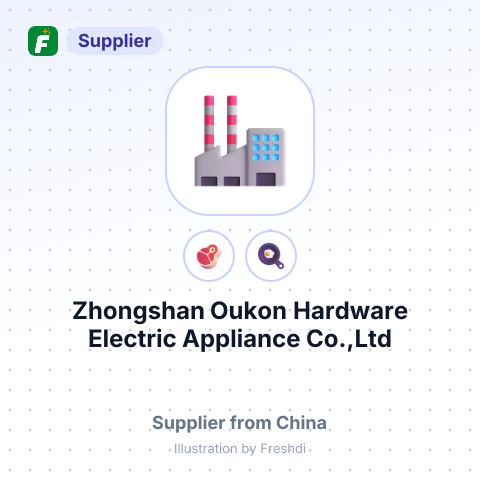 Zhongshan Oukon Hardware Electric Appliance Co.,Ltd – summary card, no photo uploaded yet