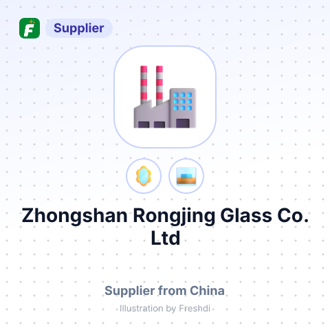 Zhongshan Rongjing Glass Co., Ltd – summary card, no photo uploaded yet