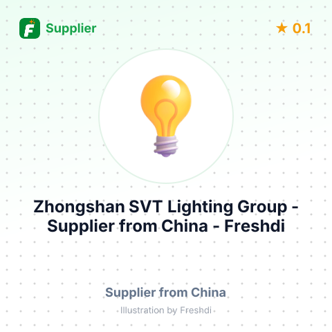 Zhongshan SVT Lighting Group  – summary card, no photo uploaded yet