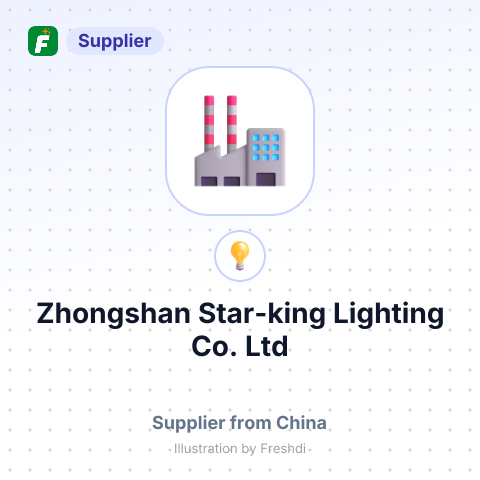 Zhongshan Star-king Lighting Co.,Ltd – summary card, no photo uploaded yet