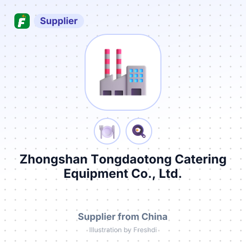 Zhongshan Tongdaotong Catering Equipment Co., Ltd. – summary card, no photo uploaded yet