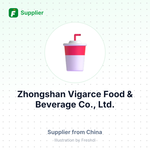 Zhongshan Vigarce Food & Beverage Co., Ltd. – summary card, no photo uploaded yet