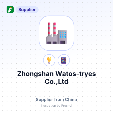 Zhongshan Watos-tryes Co.,Ltd – summary card, no photo uploaded yet