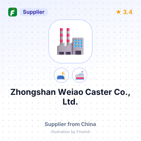 Zhongshan Weiao Caster Co., Ltd. – summary card, no photo uploaded yet