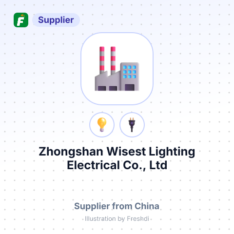 Zhongshan Wisest Lighting Electrical Co., Ltd – summary card, no photo uploaded yet