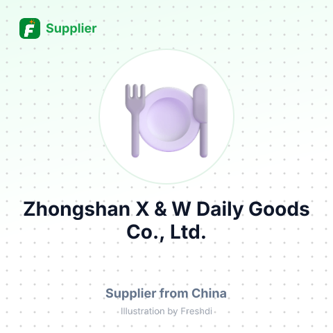 Zhongshan X & W Daily Goods Co., Ltd. – summary card, no photo uploaded yet