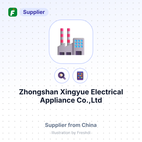 Zhongshan Xingyue Electrical Appliance Co.,Ltd – summary card, no photo uploaded yet
