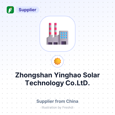 Zhongshan Yinghao Solar Technology Co.LtD. – summary card, no photo uploaded yet