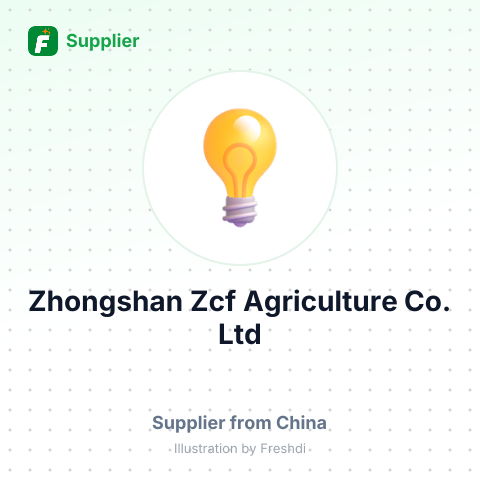 Zhongshan Zcf Agriculture Co., Ltd – summary card, no photo uploaded yet