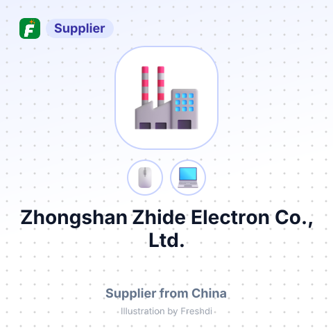 Zhongshan Zhide Electron Co., Ltd. – summary card, no photo uploaded yet