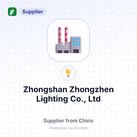 Zhongshan Zhongzhen Lighting Co., Ltd – summary card, no photo uploaded yet