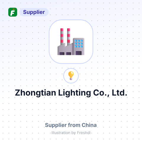 Zhongtian Lighting Co., Ltd. – summary card, no photo uploaded yet
