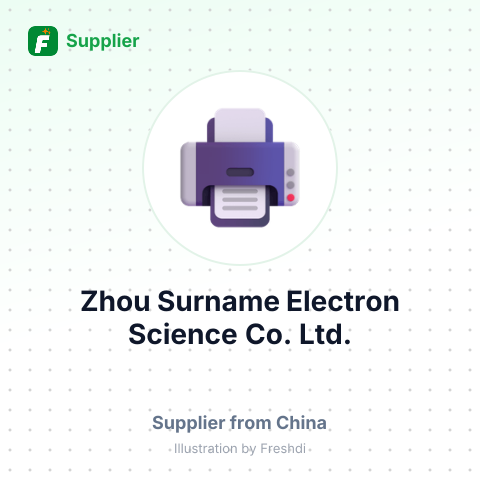 Zhou Surname Electron Science Co.,Ltd. – summary card, no photo uploaded yet