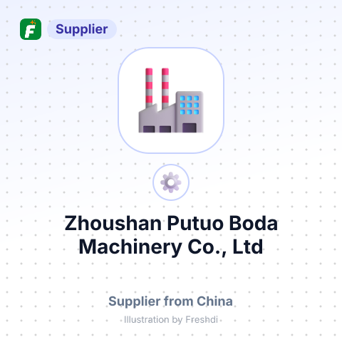Zhoushan Putuo Boda Machinery Co., Ltd – summary card, no photo uploaded yet