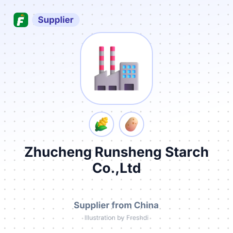 Zhucheng Runsheng Starch Co.,Ltd – summary card, no photo uploaded yet