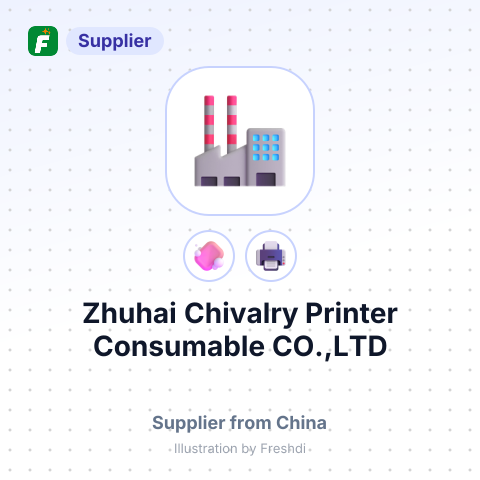 Zhuhai Chivalry Printer Consumable CO.,LTD – summary card, no photo uploaded yet