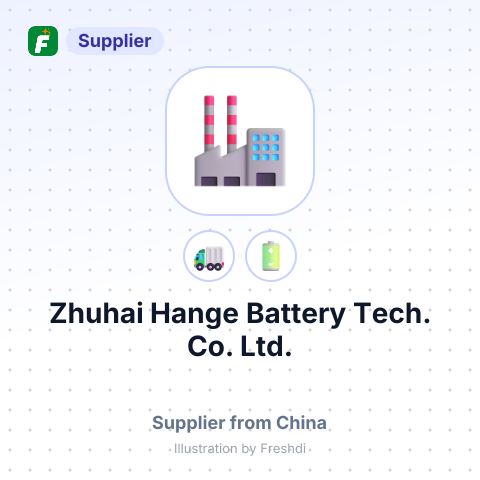 Zhuhai Hange Battery Tech. Co., Ltd. – summary card, no photo uploaded yet