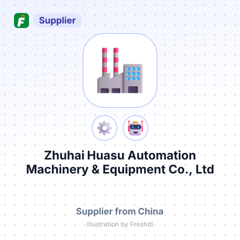Zhuhai Huasu Automation Machinery & Equipment Co., Ltd – summary card, no photo uploaded yet