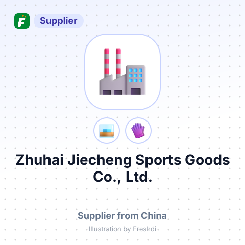 Zhuhai Jiecheng Sports Goods Co., Ltd. – summary card, no photo uploaded yet