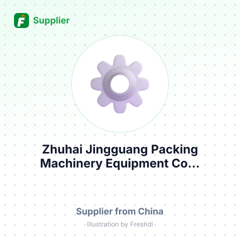 Zhuhai Jingguang Packing Machinery Equipment Co... – summary card, no photo uploaded yet