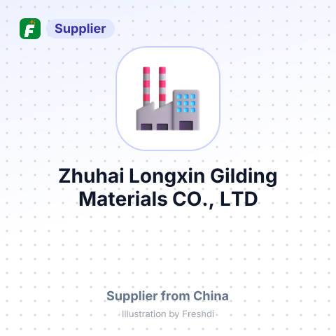 Zhuhai Longxin Gilding Materials CO., LTD – summary card, no photo uploaded yet