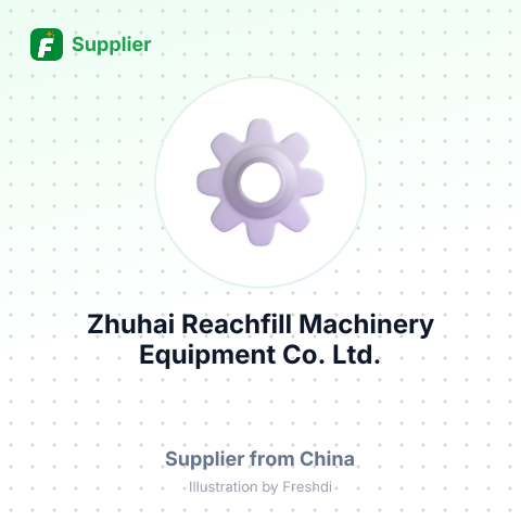 Zhuhai Reachfill Machinery Equipment Co., Ltd. – summary card, no photo uploaded yet