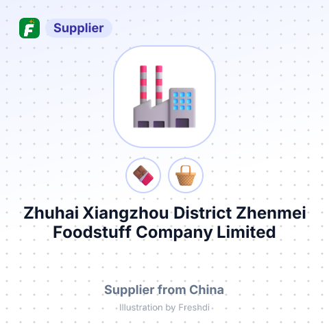 Zhuhai Xiangzhou District Zhenmei Foodstuff Company Limited – summary card, no photo uploaded yet