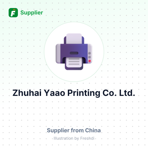 Zhuhai Yaao Printing Co., Ltd. – summary card, no photo uploaded yet