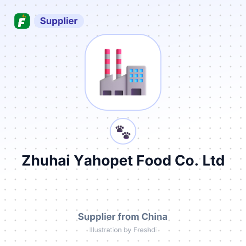 Zhuhai Yahopet Food Co. Ltd – summary card, no photo uploaded yet