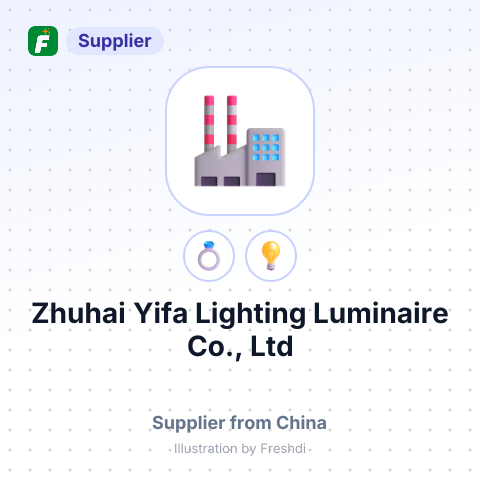 Zhuhai Yifa Lighting Luminaire Co., Ltd – summary card, no photo uploaded yet