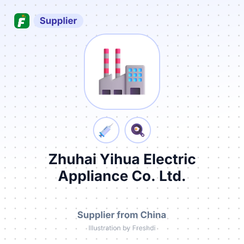 Zhuhai Yihua Electric Appliance Co., Ltd. – summary card, no photo uploaded yet