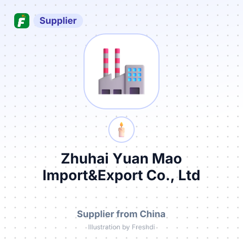 Zhuhai Yuan Mao Import&Export Co., Ltd – summary card, no photo uploaded yet