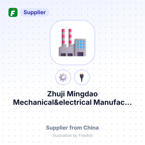 Zhuji Mingdao Mechanical&electrical Manufac... – summary card, no photo uploaded yet