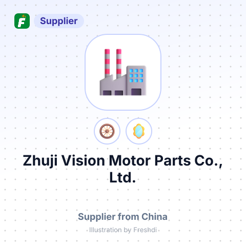 Zhuji Vision Motor Parts Co., Ltd. – summary card, no photo uploaded yet