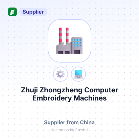 Zhuji Zhongzheng Computer Embroidery Machines Factory – summary card, no photo uploaded yet