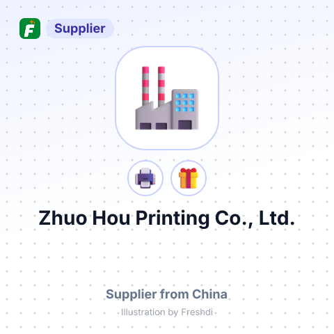 Zhuo Hou Printing Co., Ltd. – summary card, no photo uploaded yet