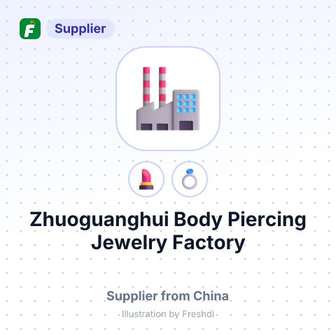 Zhuoguanghui Body Piercing Jewelry Factory – summary card, no photo uploaded yet