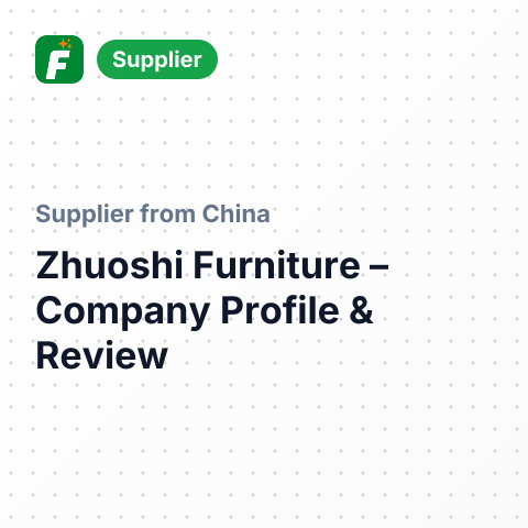 Zhuoshi Furniture – summary card, no photo uploaded yet